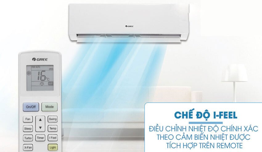 máy lạnh gree 9.000 btu 1 chiều inverter cosmo9ci