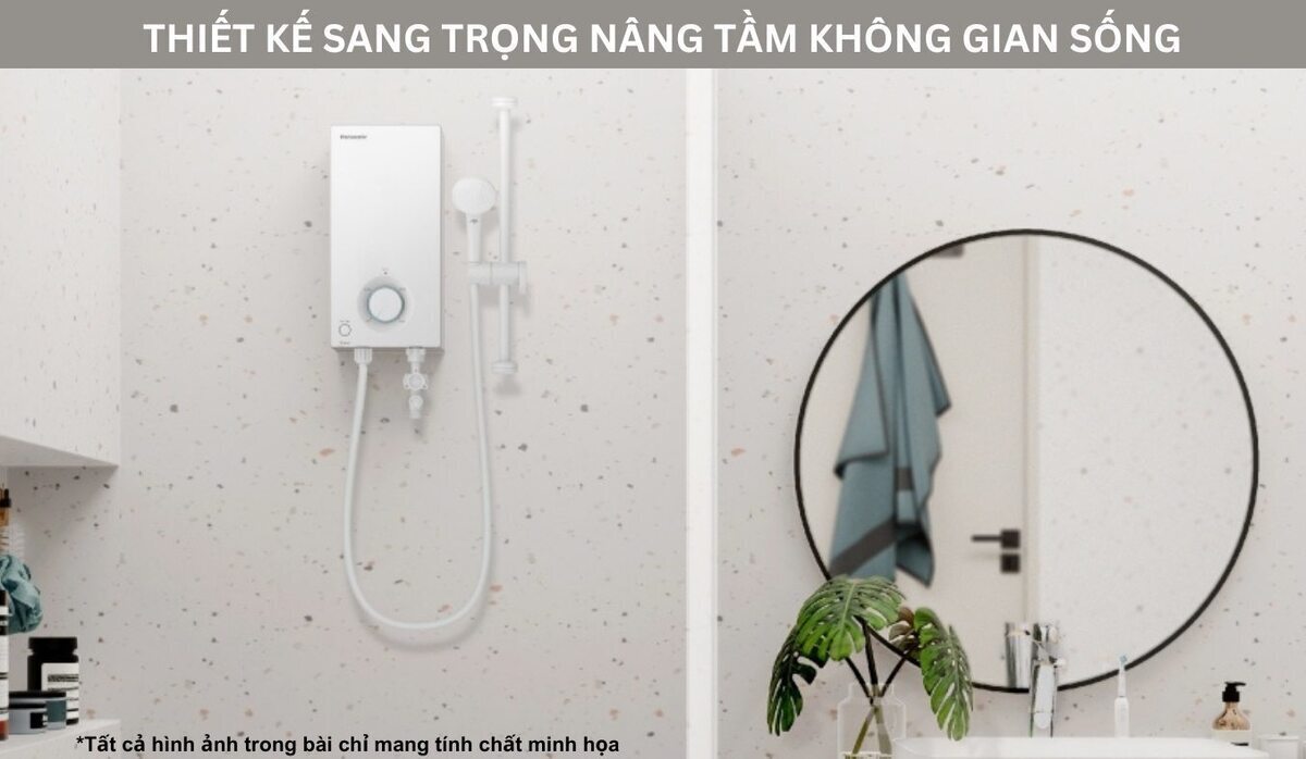 máy nước nóng trực tiếp panasonic dh-4vs1vw