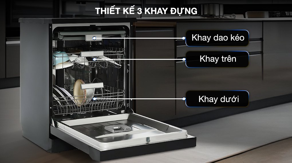 máy rửa chén độc lập hafele hdw-f60eb