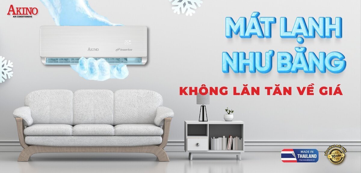 máy lạnh akino 2.5hp mono th-tc24fsfa