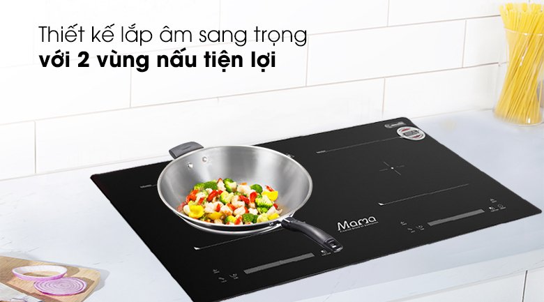 bếp từ đôi lắp âm sunhouse mama mmb9201dih