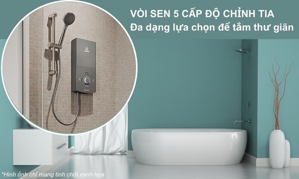 máy nước nóng ariston aures premium+ 4.5