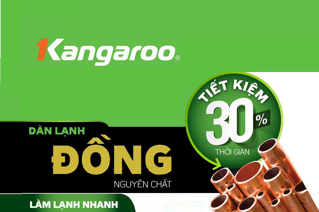 tủ đông kháng khuẩn kangaroo kg498c2 - 327 lít