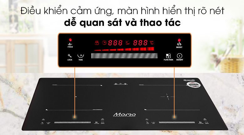 bếp từ đôi lắp âm sunhouse mama mmb9201dih