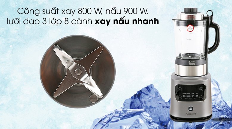 máy làm sữa hạt đa năng kangaroo kg175hb1