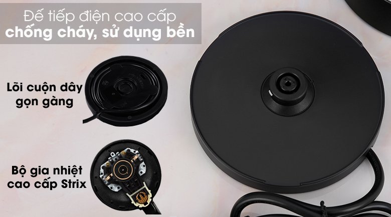 bình đun siêu tốc toshiba 1.5 lít kt-15ds1nv