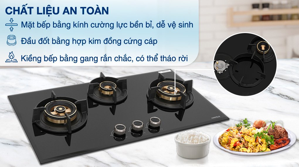 bếp ga âm hafele hc-g783b