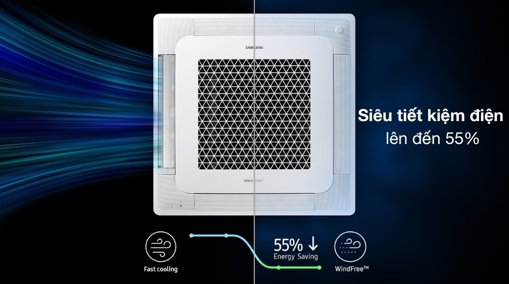 máy lạnh âm trần samsung inverter 3.5 hp ac100tn4dkc/ea