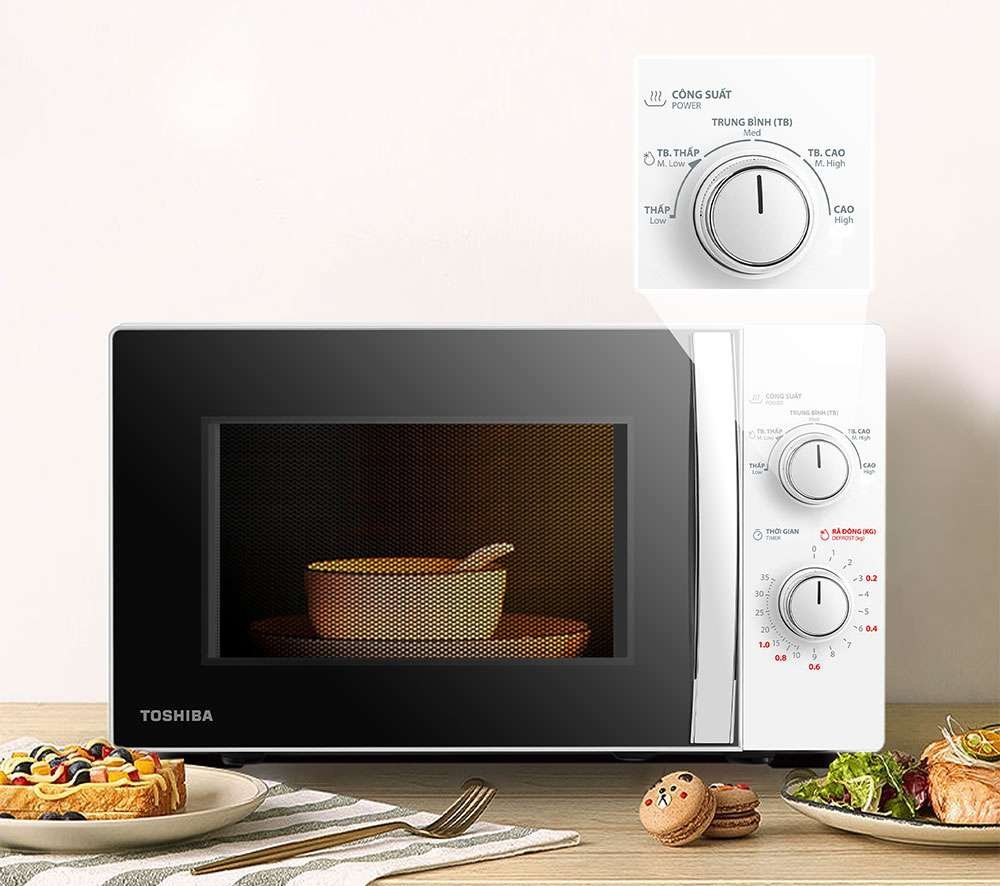 lò vi sóng toshiba mwp-mm20p(wh)