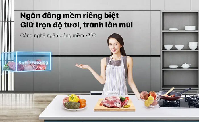 tủ lạnh aqua inverter 324 lít aqr-b390ma(hb)