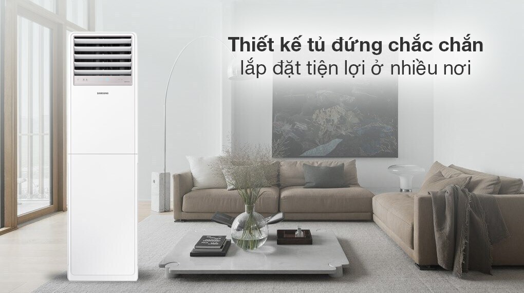 máy lạnh tủ đứng samsung inverter 4 hp ac036bnpdkc/tc