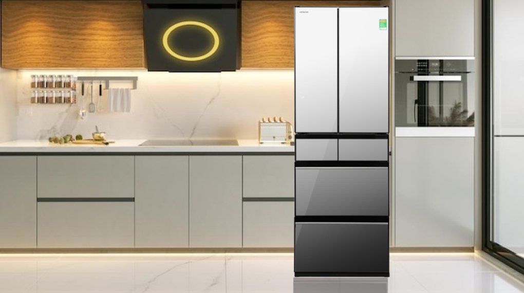 tủ lạnh hitachi inverter 520 lít r-hw540rv xk