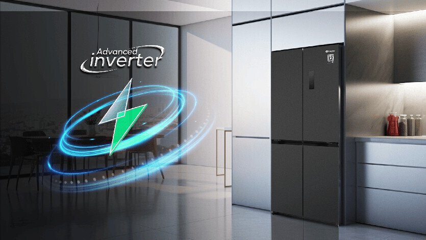 tủ lạnh casper inverter 430 lít rm-430pb