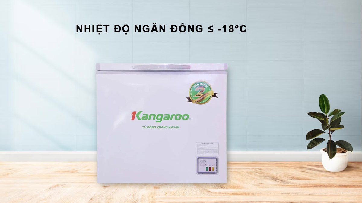 tủ đông kangaroo 90 lít kg168nc1