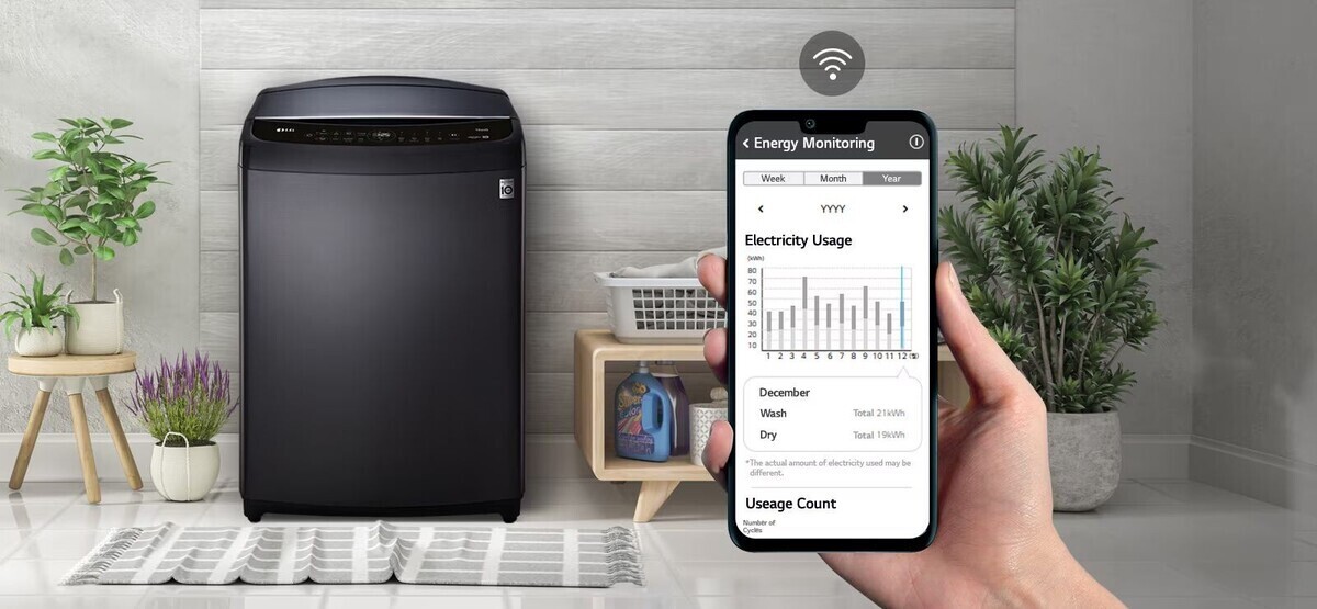 máy giặt lg ai dd inverter 19 kg tv2519sv7j