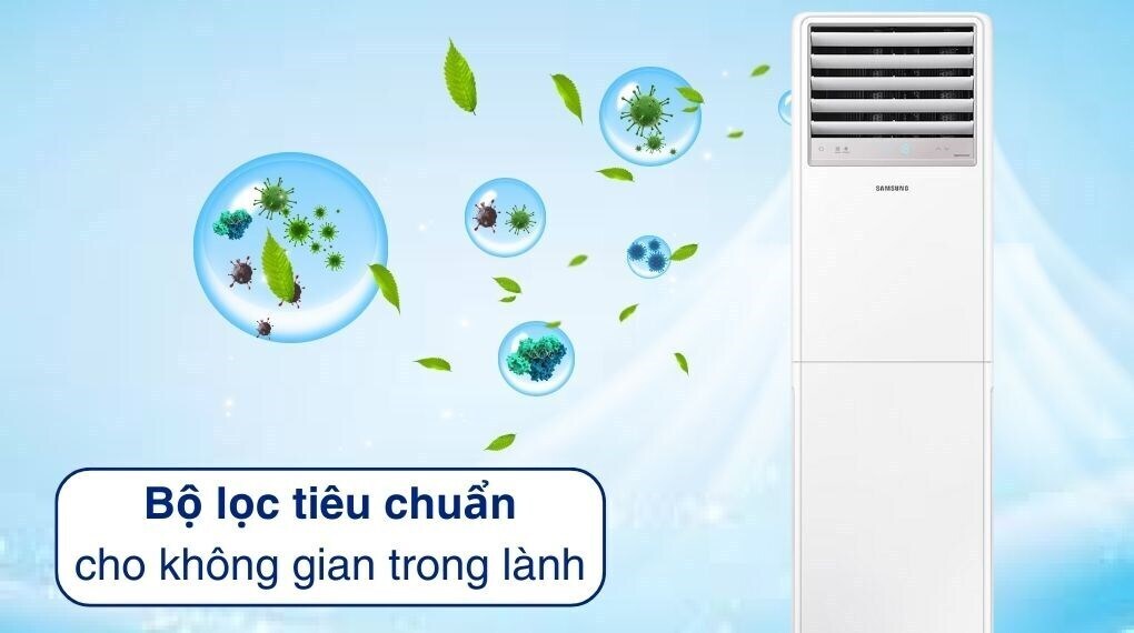 máy lạnh tủ đứng samsung inverter 3 hp ac030bnpdkc/tc
