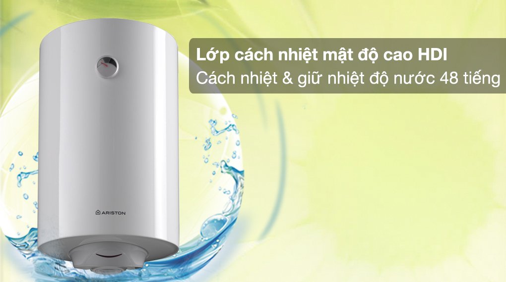 máy nước nóng gián tiếp ariston pro r 50 v 2.5 fe (2500w)