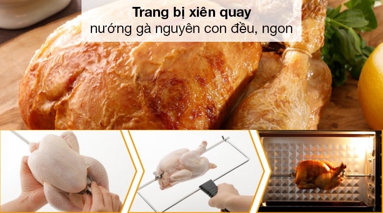 lò nướng panasonic nb-h3203kra 32 lít