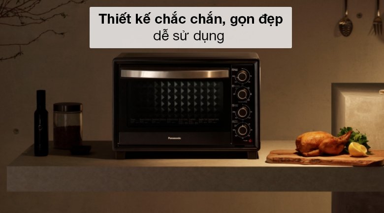 lò nướng panasonic nb-h3203kra 32 lít