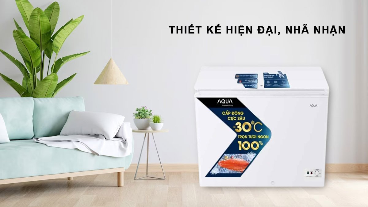 tủ đông aqua 301 lít aqf-c4001s