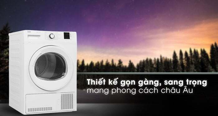 máy sấy ngưng tụ beko 8 kg du8133ga0w