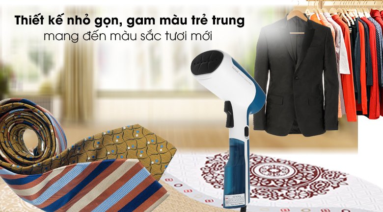 bàn ủi hơi nước cầm tay tefal dt6130e0 1300w