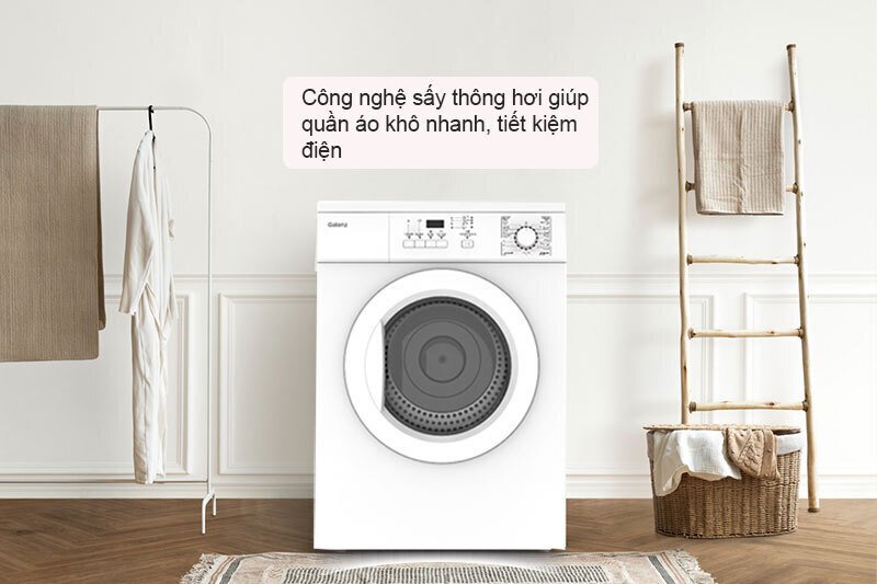 máy sấy thông hơi galanz 7 kg gms07