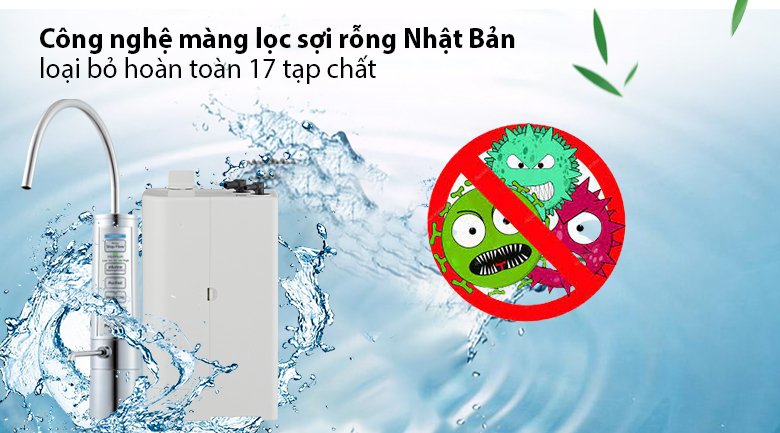 máy lọc nước điện giải ion kiềm panasonic tk-ab50 5 tấm điện cực
