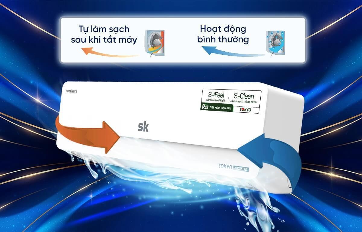 máy lạnh sk tokyo inverter 9000btu aps/apo-092/tokyo