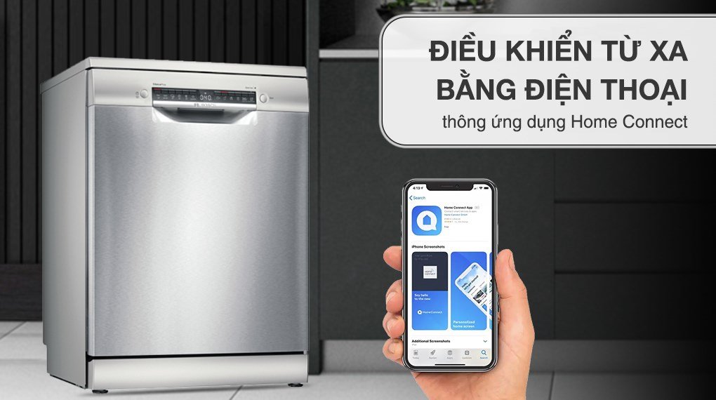 máy rửa chén độc lập bosch sms4emi06e