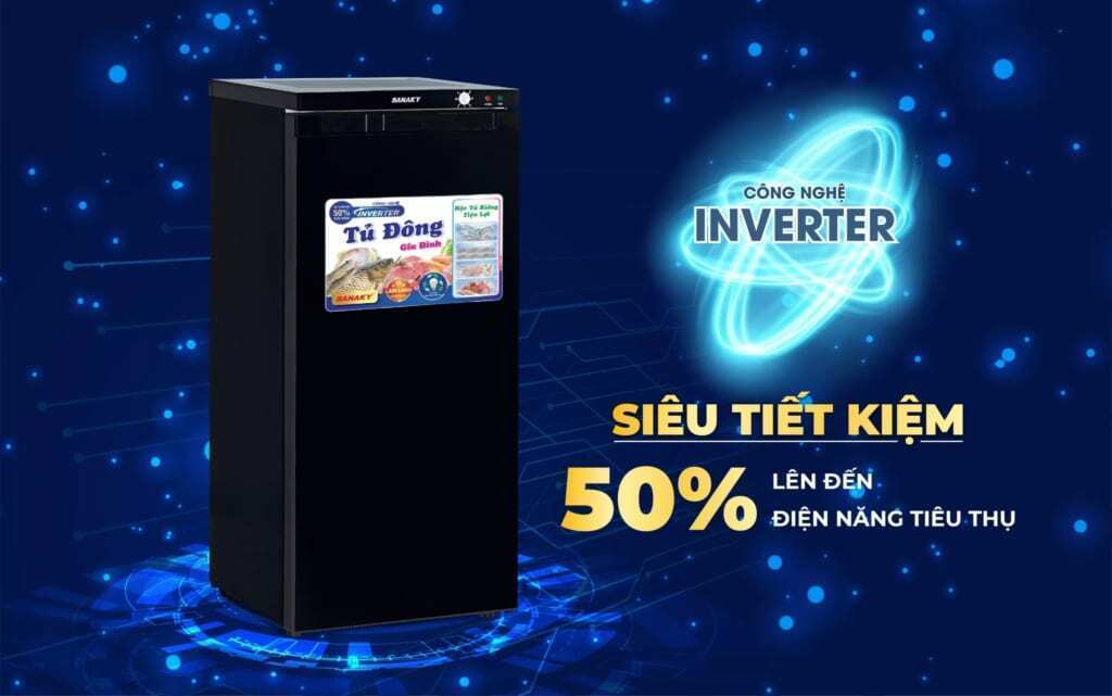 tủ đông đứng sanaky vh-180vd3