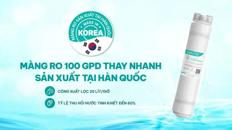 máy lọc nước nóng lạnh livotec 630
