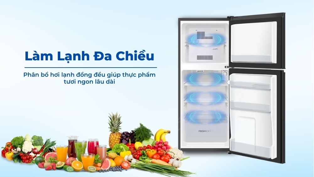 tủ lạnh aqua 130 lít aqr-t160fa(bs)