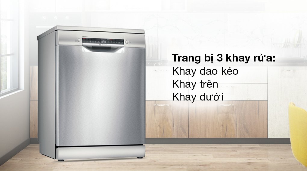 máy rửa chén độc lập bosch sms4emi06e