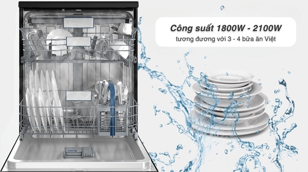 máy rửa chén độc lập hitachi hdf-f146vx