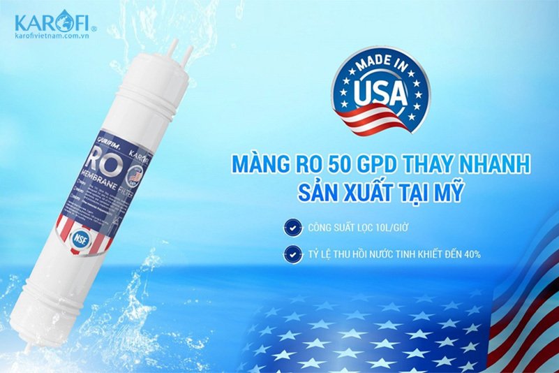 máy lọc nước ro karofi ero80 pro