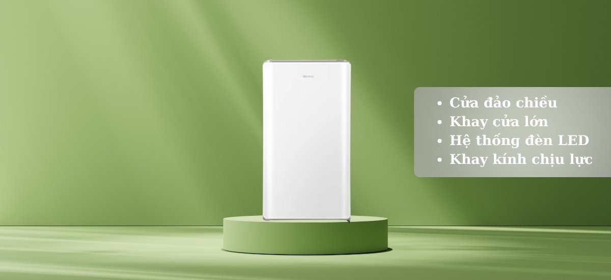 tủ lạnh hisense 82 lít hr08dw