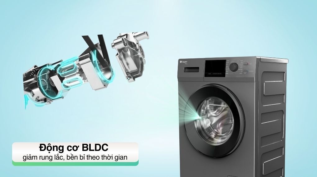máy giặt casper inverter 10.5 kg wf-105vg5 lồng ngang