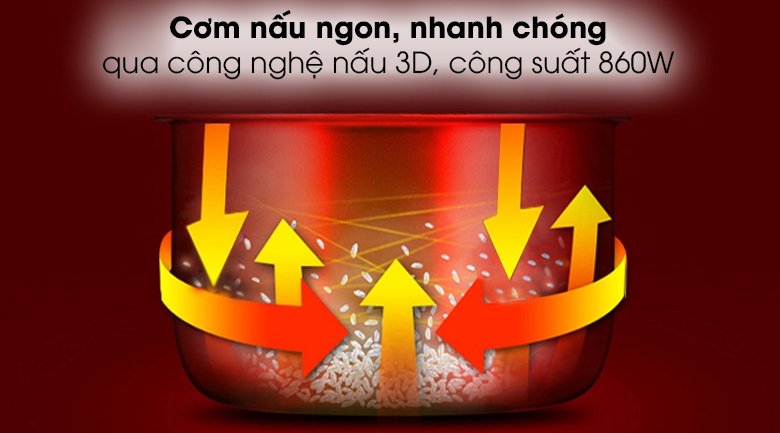 nồi cơm điện tử sunhouse mama 1.8 lít shd8903