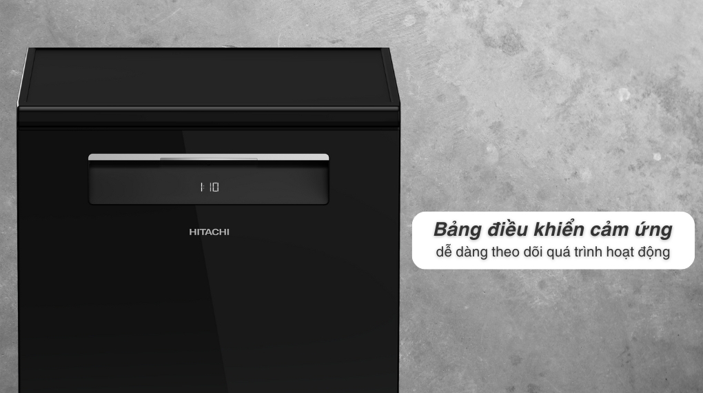 máy rửa chén độc lập hitachi hdf-f158cvgb