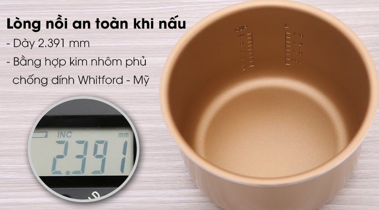 nồi cơm điện tử sunhouse mama 1.8 lít shd8903