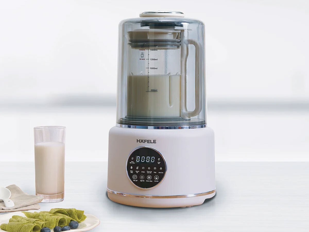 máy làm sữa hạt hafele hs-b151nw - 1.5 lít