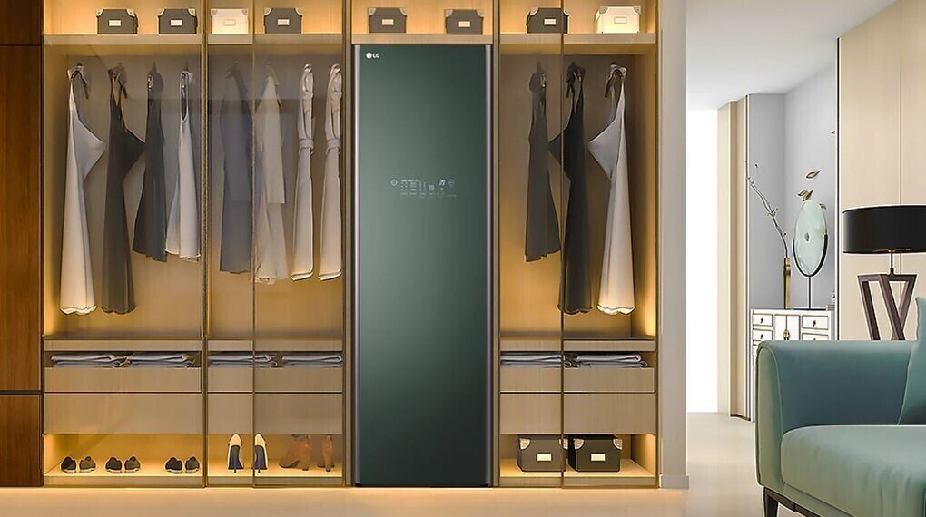 tủ chăm sóc quần áo thông minh lg styler inverter 5 móc sc5mnr4g