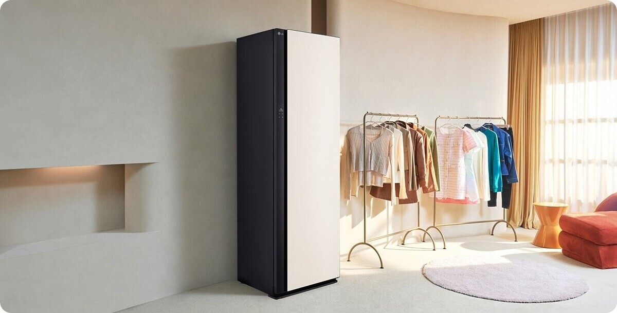 tủ chăm sóc quần áo thông minh lg styler inverter 5 móc sc5mbr80h