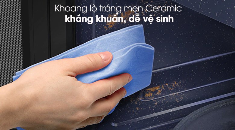 lò vi sóng có nướng samsung mg30t5018ck/sv 30 lít