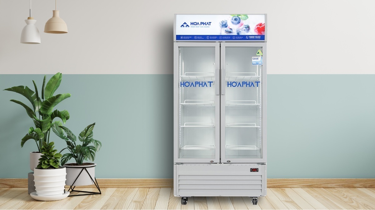 tủ mát hòa phát 526 lít hsr d6526