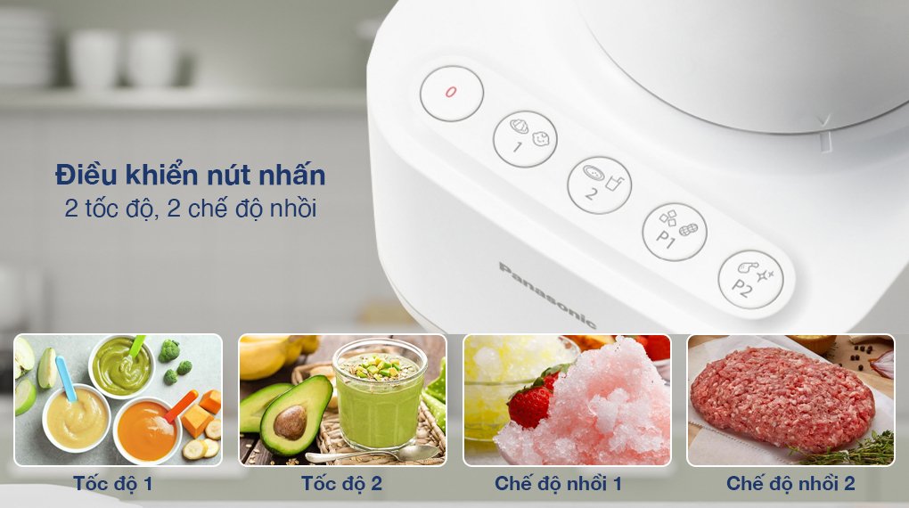 máy xay sinh tố đa năng panasonic mx-mg5351wra