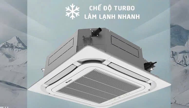 máy lạnh âm trần gree inverter 2.5 hp gcc24s6i/gmc24s6i