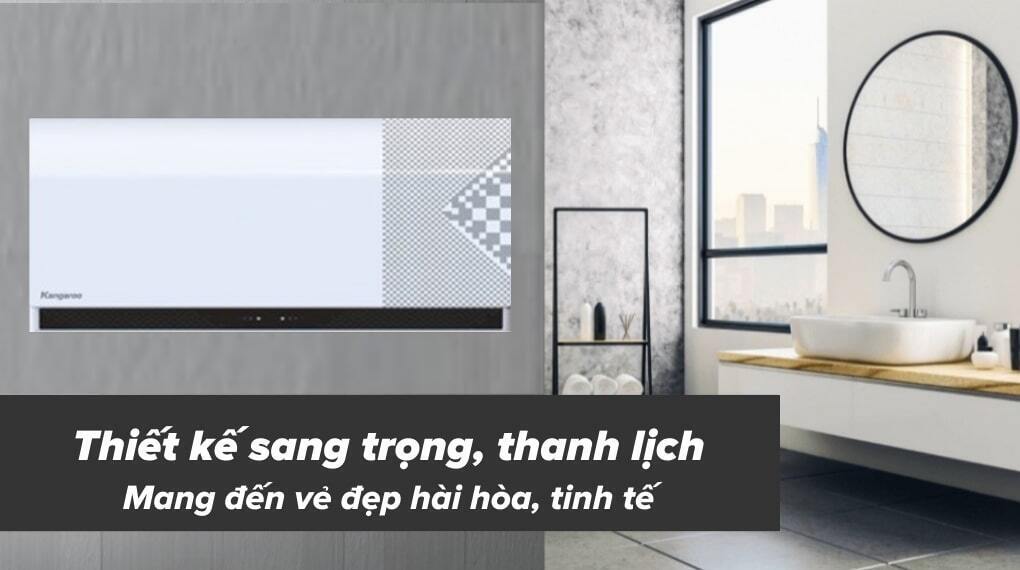 máy nước nóng gián tiếp kangaroo 15 lít 2500w kg79a1