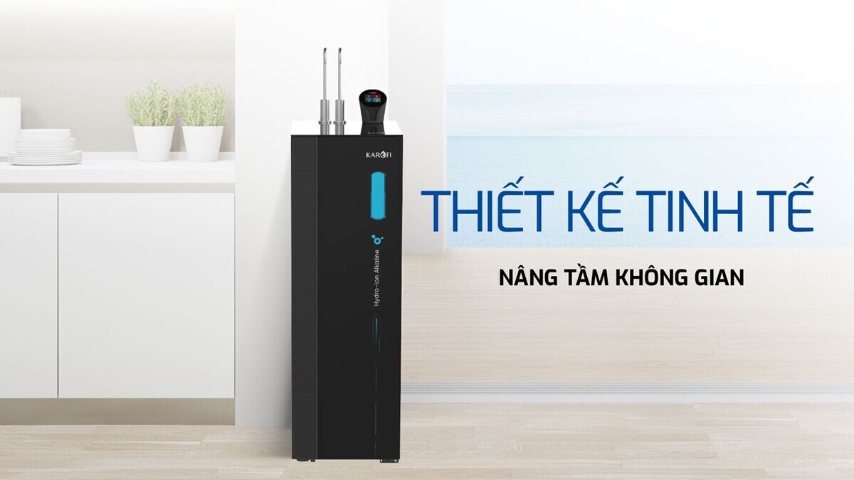 máy lọc nước nóng lạnh hydro-ion kiềm karofi kae-s86